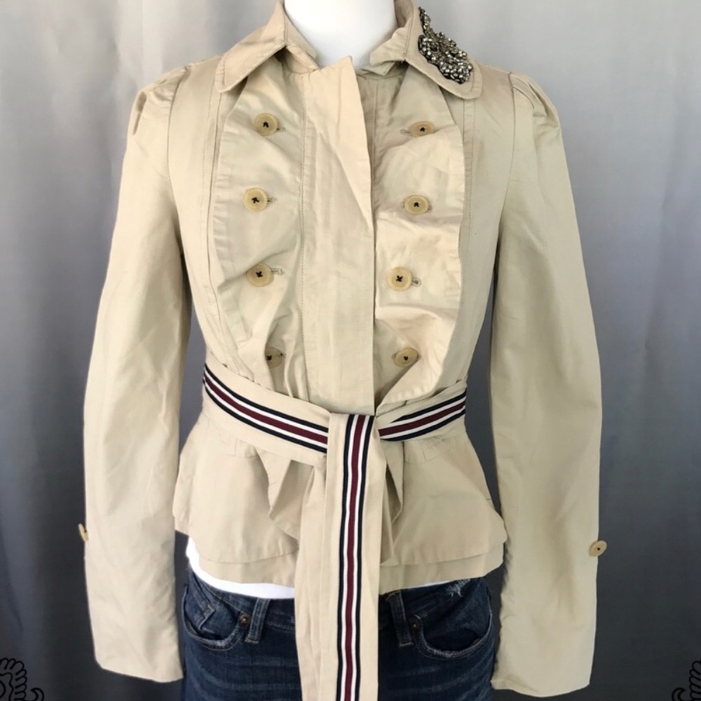 Anthropology Idra Tan Jacket